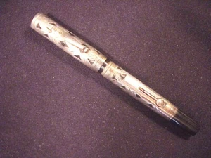 ↑ PLUMA DE FILIGRANA ESTERLINA WATERMAN 452, SST, LF, EXCELENTE ESTADO, c1923 - Imagen 1 de 12