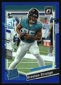 Brenton Strange 2023 Donruss Optic Blue Rated Rookie #251 SN/199 - Bild 1 von 2