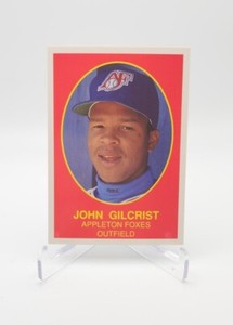 John Gilcrist - 1990 - Boxscores Enterprises - Appleton Foxes - #9