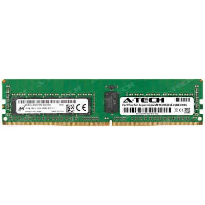 16GB DDR4 PC4-21300 RDIMM Supermicro MEM-DR416L-CL02-ER26 Equivalent Memory RAM - Image 1 of 2