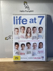 Life At 7 - Region 4 DVD - Australian Docuseries Children Growing Up - Picture 1 of 2