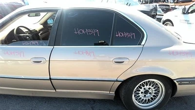 Driver Rear Side Door I SWB Single Pane Glass Fits 95-01 BMW 740i 30516130 Foto 1 de 4