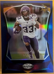 2024 Panini Certified - Aaron Jones #1 Blue Mirror /75 - Bild 1 von 3
