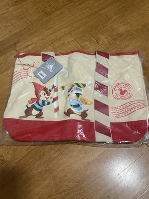 Bolso de Lona Disney Chip and Dale Holiday, Nuevo Foto 1 de 3