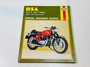 BSA Service Repair Shop Manual Cyclone Royal Star Wasp Twin Hornet Firebird A50 - Picture 1 of 10