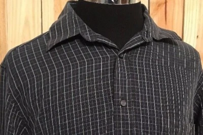 Camisa de vestir Bugatchi Uomo para hombre a rayas talla grande Foto 1 de 4