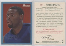 2009-10 Bowman '48 Blue /1948 Tyreke Evans #111 Rookie RC