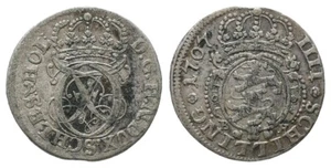 Schleswig Holstein Gottorp, Karl Friedrich 1702-1739, 4 Schilling 1707 (X39) - Bild 1 von 1
