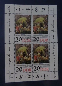 Alemania Oriental 1989 500 nacimiento Ann Thomas Muntzer SGE2969 usado como foto - Imagen 1 de 1
