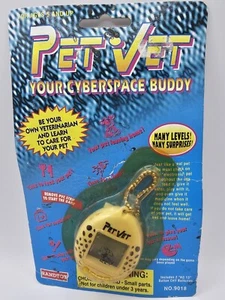 Llavero vintage Pet Vet Your Cyberspace Buddy NUEVO stock antiguo - Imagen 1 de 2