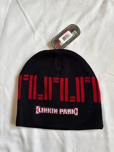Linkin Park Hybrid Theory Beanie Full Art One Size Black / Red Y2K Vintage - Picture 1 of 3