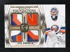 2020 Upper Deck The Cup Foundations 4/10 Ilya Sorokin #F-IS Rookie Quad Patch RC