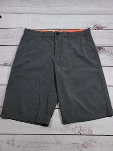 BUCKLE MENS SOLID GRAY CASUAL SHORTS SIZE 33 O6 - Picture 1 of 9