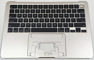 Apple MacBook Air 13" Starlight Gold M3 2024 A3113 Teclado Interior Estuche Superior OEM - Imagen 1 de 8