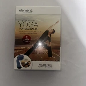Element: Hatha & Flow Yoga For Beginners w/ Yoga Strap Kit by Tamal Dodge New - Picture 1 of 1