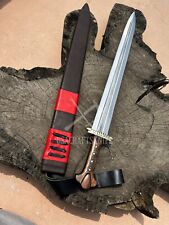 Custom HAND Forged stainless Steel Viking Sword,Best Quality, Battle Ready Sword