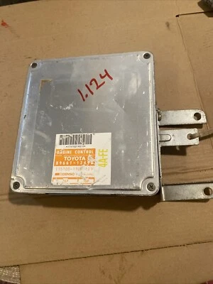Toyota Corolla & Prizm 89661-12490 1990 módulo informático motor ecu ecm pcu pcm Foto 1 de 4