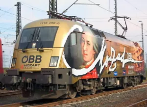 Roco Wolfgang Amadeus Mozart Jubiläumsjahr Taurus E-lok ÖBB 1116 HO Gleichstrom - Bild 1 von 12