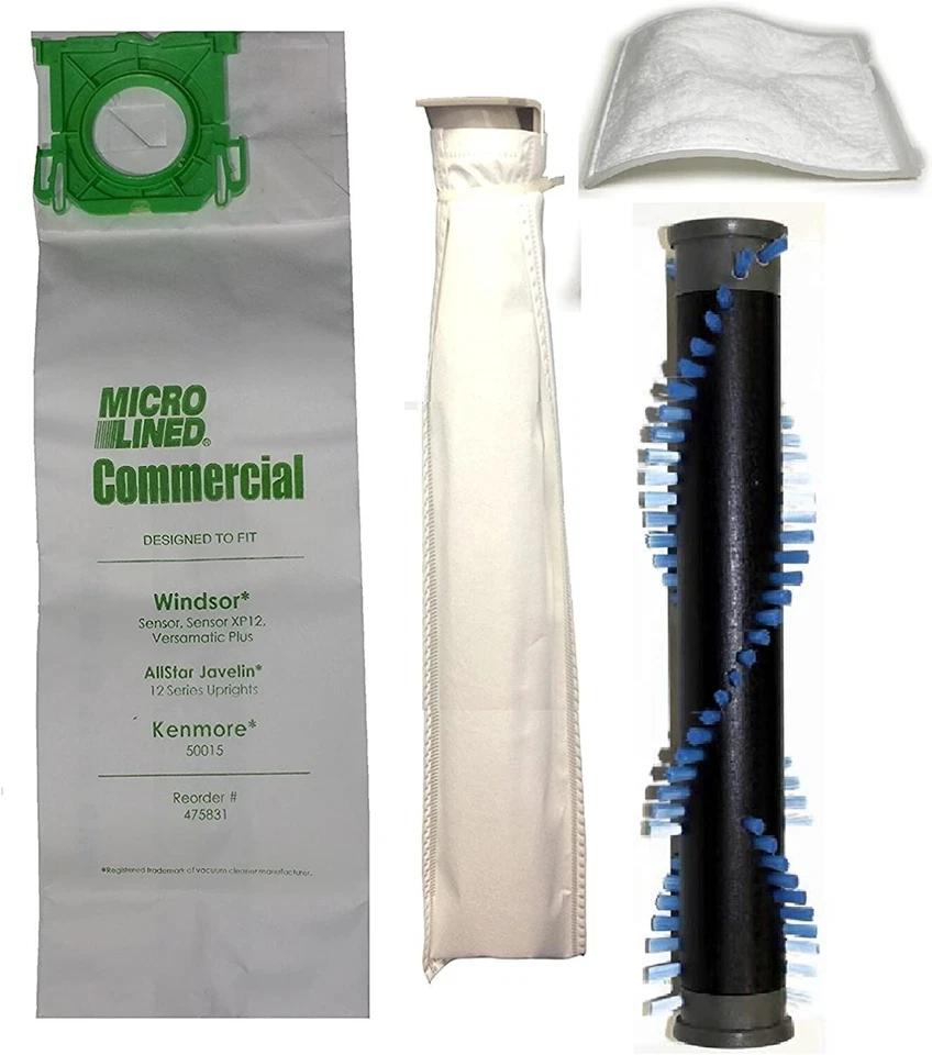 Windsor Sensor S12 Repair Package Bundle - 4 Items (Both Filters, Bags & Brus... - Image 1 of 1