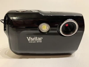 Working Vivitar Vivicam 5119 Digital Camera 5.1 megapixels Black - Picture 1 of 7