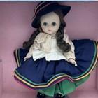 Madame Alexander Doll 8 Inch Equador Vintage Movement Box Works Bent Knee