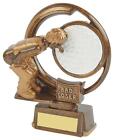 Bad Loser Comedy Golf Trophy Award 150mm Antique Gold FREE Engraving RS650-TWT
