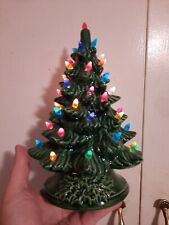 Céramique arbre de Noël vintage décoration de Noël décoration éclairée