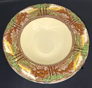 Myott Son & Co. England Countryside Cottage Antique Dessert Bowls Set of 4 - Picture 1 of 9