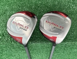 Women's Callaway DIABLO EDGE Fairway 7/21° & 9/24° Wood Set, Ladies Right Hand - Picture 1 of 9