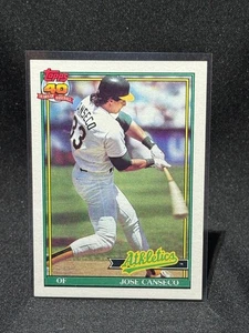 1991 Topps - Jose Canseco #700 - Bild 1 von 2