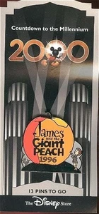 OLD Disney Pin Countdown to the Millennium #14 James &the Giant Peach Movie 1996 - Picture 1 of 2