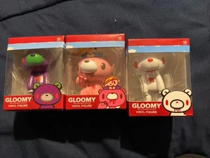BRAND NEW Bloody Gloomy Bear Vinyl Mini Figure by Culturefly Lot Of 3 - Picture 1 of 4