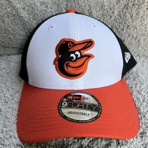 Baltimore Orioles New Era The League Home 9FORTY Mütze verstellbar weiß/schwarz/orange - Bild 1 von 7