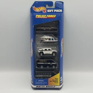 Hot Wheels 1997- Police Force 5 Car Gift Pack #17461 New Unopened Sealed VTG - Picture 1 of 7