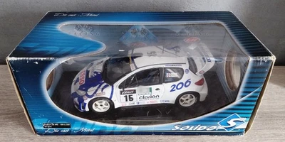 PEUGEOT 206 WRC N°15  PANIZZI - SOLIDO 1/18 - Photo 1/4