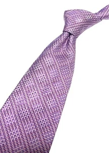 Bvlgari Sette Piege Tie Purple Made In Italy - Picture 1 of 4