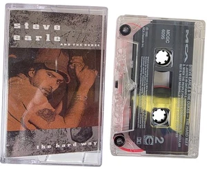 Steve Earle The Hard Way Album Cassette 1990 classic rock on MCA in Jewel Case - Picture 1 of 11
