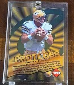 1996 Collectors Edge Brett Favre & Kerry Collins RC LP /1500 Sealed 30+ Year NM+ - Picture 1 of 7
