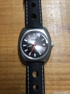 Vintage 70er Jahre Neuwertig Waltham Electrodyne Swissonic Incabloc Herrenuhr - Bild 1 von 9