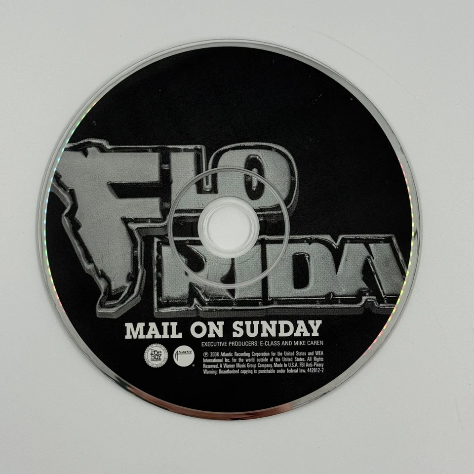 Flo Rida – Mail on Sunday CD Only, No Case – Good Condition – Track List Include Foto 1 de 1