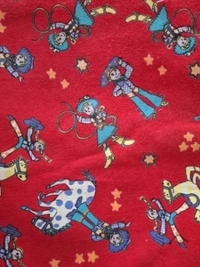 2 Yds. Almost Looks Like Toy Story Flannel Cotton Quilt Fabric - Picture 1 of 1