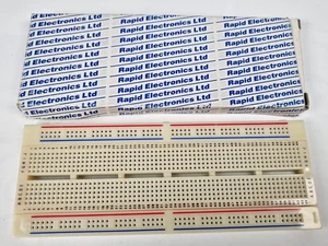 Vintage Protobloc 2 Breadboard Rapid Electronics Ltd NOS 34-0655 Unused Boxed - Picture 1 of 7