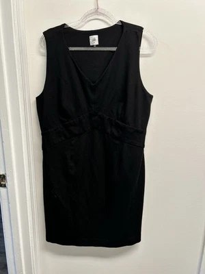 CABI 3341 MODERN EDIE Ribbed Ponte Stretch Dress Size XL Black - Image 1 of 4