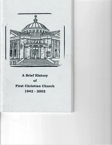 Athens, Ga - A Brief History of First Christian Chuech 1942-2002 Proof copy - Picture 1 of 1