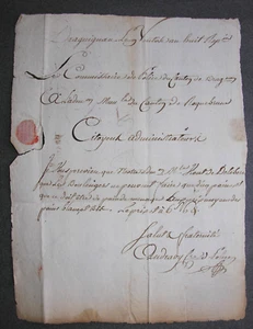 Draguignan. Deliberation for bread prices in the bakery: household bread.1799 - Picture 1 of 1