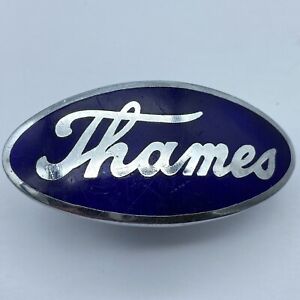 Thames Ford Truck Lorry Commercial Transport Vintage Bonnet Badge Maker J Fray