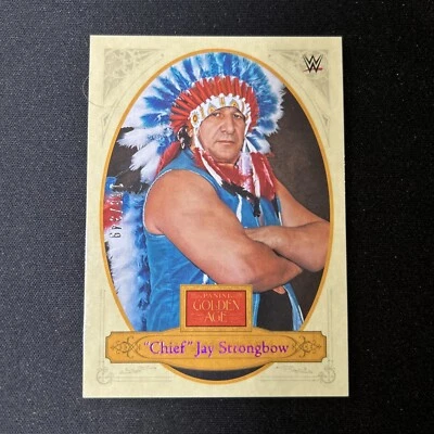 2023 Chronicles WWE Golden Age Pink /349 #178 "Chief" Jay Strongbow  - Legend - Image 1 of 3