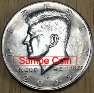 Moneda de medio dólar John F Kennedy 2005P circulada NIFC cincuenta centavos *Envío gratuito* - Imagen 1 de 2