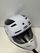 Fox YOUTH V1 Helmet Black White Size YOUTH Medium