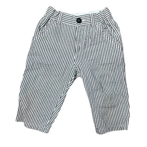 Bonpoint Seersucker Pants Boys Blue White Striped Cotton Size 6 - Picture 1 of 5